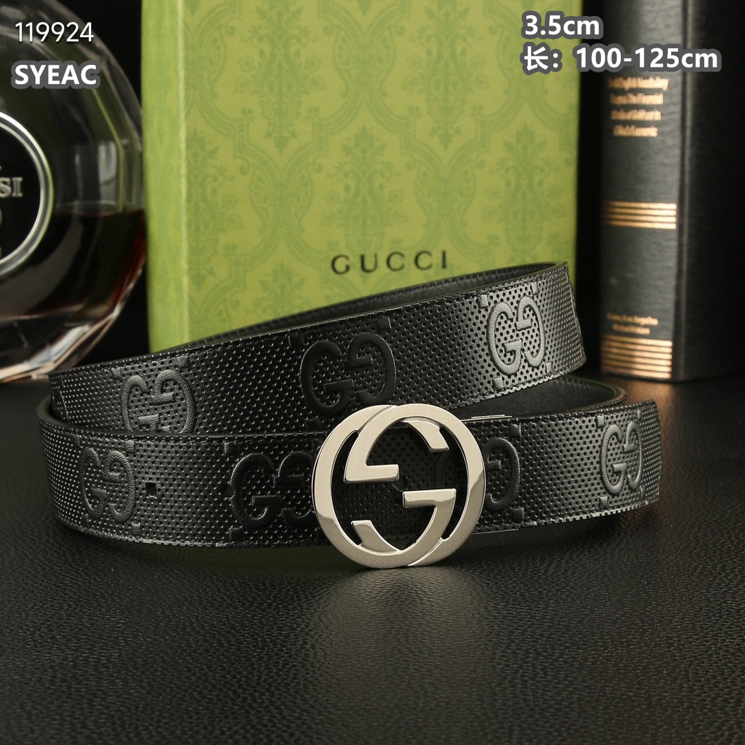 Gucci belt 35mmX100-125cm 8L (6)